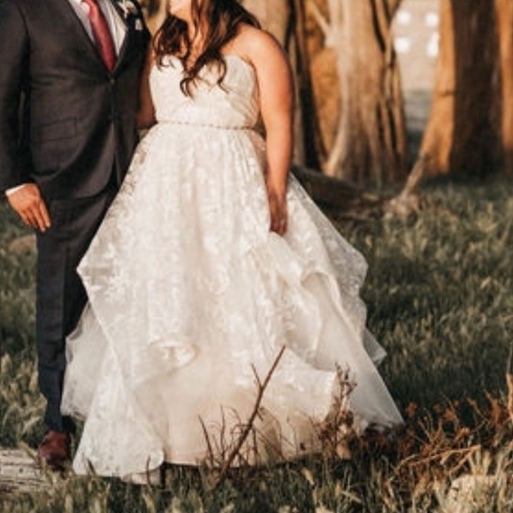 Hayley Paige LuLu ballgown , Size 16 - Picture 3 of 5